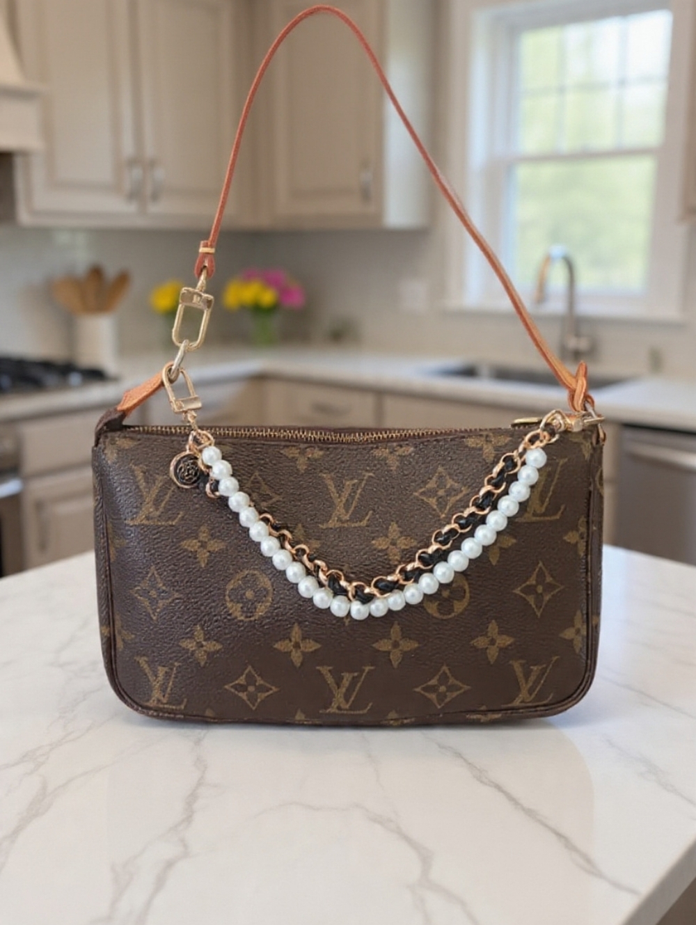 Louis Vuitton Pochette Accessoires Monogram Vintage 2001 ✨ - Picture 8 of 14